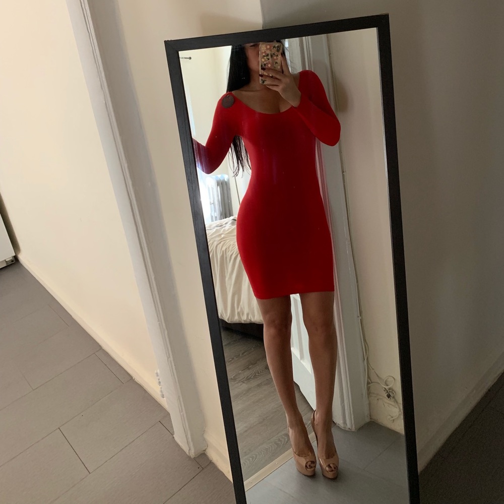 HOT MIAMI STYLES RED DRESS